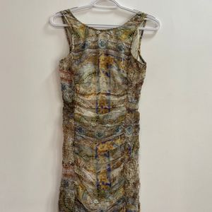 Zara Printed Bodycon